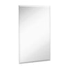 Premium Frameless 24x36 Mirror - Silver Rectangle Beveled Mirror