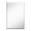 Large Simple Rectangular 1 Inch Beveled Wall Mirror (30" W x 40" H)