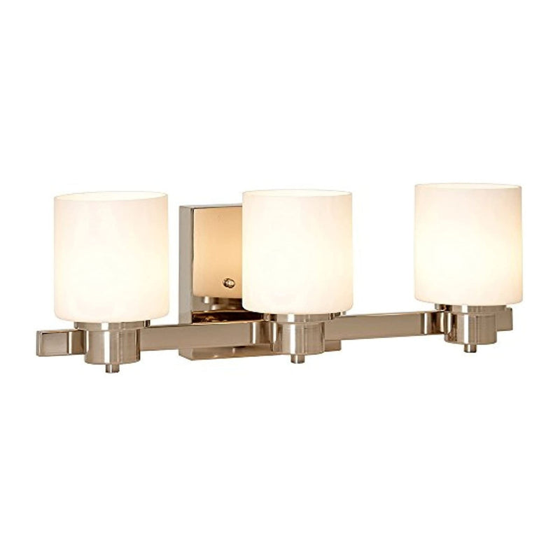 Traditional Polished Nickel Three Light Wall Sconce
