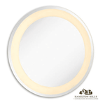 28" Circle Mirror with Lights LED Lighting Single Line Backlit