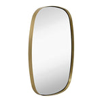 Oval Wall Mirror - 24 x 36 Contemporary Bathroom Mirrors for Wall