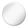Large Simple Round 1 Inch Beveled Circle Wall Mirror Frameless (24" x 24")