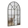 Metal Arched Window Mirror Large Wall Mirrors Decorative Piece and Arch Decor 28" x 42"